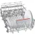 Bild: Bosch Geschirrspüler SPV4HMX13E | vollintegriert | 10 Maßgedecke | 44 dB | D | 45 cm | WLAN Home Connect | Edelstahl