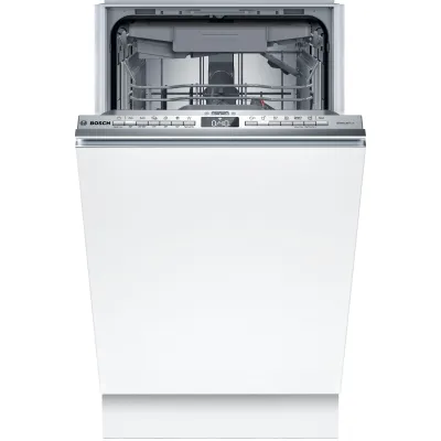 Bosch Geschirrspüler SPV4HMX13E | vollintegriert | 10 Maßgedecke | 44 dB | D | 45 cm | WLAN Home Connect | Edelstahl