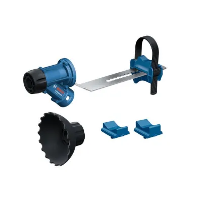 Bosch Staubabsaugung GDE max 1600A033BA | SDS max kompatibel | mit Adapter für Stockerplatten | blau | Zubehör