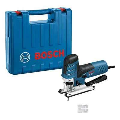 Bosch Stichsäge GST 150 CE Professional 0601512000 | 780W Stabgriff | Schnitttiefe Holz 150mm | Koffer | 2,6kg | Blau