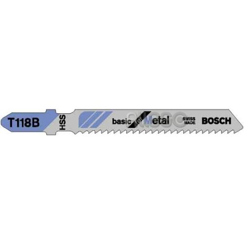 Bild: Bosch Stichsägeblätter T 118 B Pak. = 5 Stück 2 608 631 014