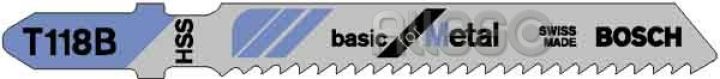 Bosch Stichsägeblätter T 118 B Pak. = 5 Stück 2 608 631 014