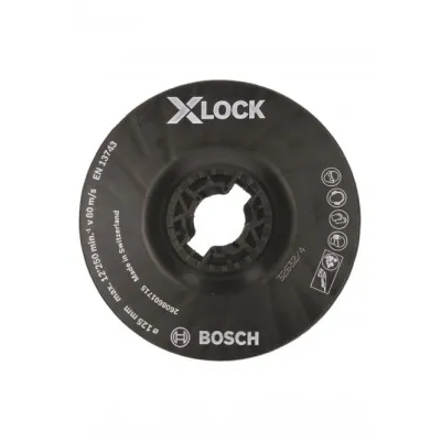 Bosch Professional Stützteller 125 mm | X-LOCK | mittel | hitzebeständig | für Winkelschleifer