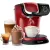 Bild: Bosch Tassimo Kapselmaschine TAS6503 My Way 2 | Multi-Getränkeautomat | 1,3l Wassertank | Wasserfilter | deep red