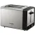 Bild: Bosch Toaster TAT5P420 | 2-Scheiben | Edelstahl | Brötchenaufsatz | Auftaufunktion | Brotscheibenzentrierung | High Lift