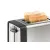 Bild: Bosch Toaster 2-Scheiben TAT5P420DE | Edelstahl/Schwarz | Brötchenaufsatz | Auftaufunktion | 970 Watt | High-Lift