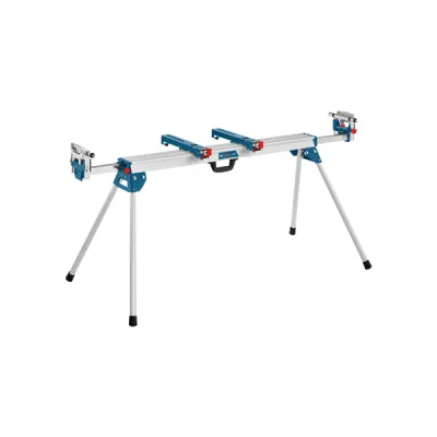 Bosch GTA 3800 Arbeitstisch | Für Kapp- & Gehrungssägen | Aluminium | 1578x824mm | Bis 250kg | Blau