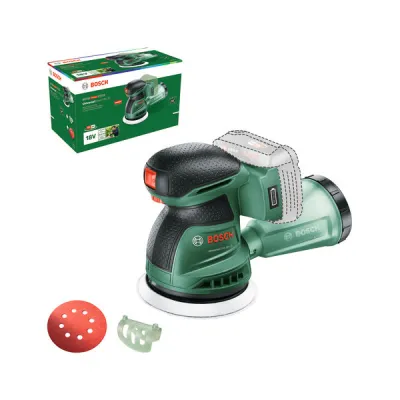Bosch Akku-Exzenterschleifer UniversalOrbit 18V-20 06033E4100 | 18V | 125mm | exzentral | für Holz & Lack | grün | solo