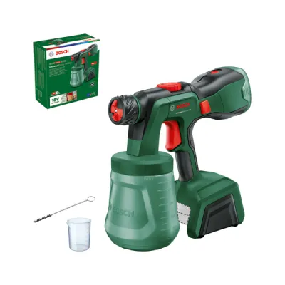 Bosch Sprühpistole UniversalSpray 18V-300 0603208100 | Akku-Farbsprühsystem | ALLPaint | mobil & vielseitig | grün