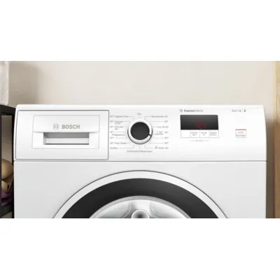 Bosch Waschmaschine Frontlader WGE0240H | 7 kg | 1400 U/min | Energieklasse A | SpeedPerfect | AquaStop | Weiß