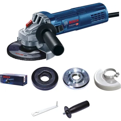 Bosch Professional Winkelschleifer GWS 9-125 S 0601396104 | 900W | 125mm Scheibe | Drehzahlvorwahl | M14 | Blau