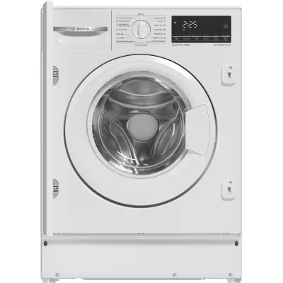 Bosch Einbau-Waschtrockner WKD28490 Serie 6 | 8 kg Waschen | 5 kg Trocknen | 1400 U/min | AquaStop | Weiss