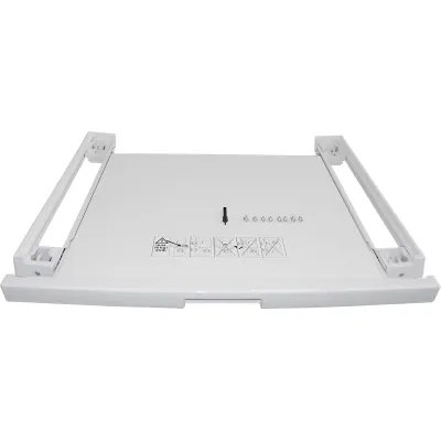 Bosch Verbindungssatz WTZ11300 für Waschmaschine & Trockner | Ausziehbare Ablage | Platzsparend