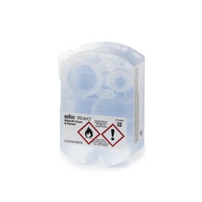 Braun Reinigungskartuschen CCR 8er-Pack | Rasierer-Zubehör | Original Nachfüllkartuschen | 3-in-1 ShaverCare