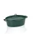 Bild: kela Bräter Gusseisen CALIDO 12902 | oval | 6L | Induktion & Backofen 300°C | emailliert | 33x26x12 cm | smaragdgrün