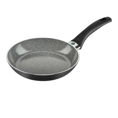 BALLARINI Bratpfanne Bologna 1030873 | 20 cm | Aluminium Keramik-Antihaft | Induktion | PFAS-frei | Schwarz/Grau