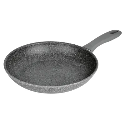 BALLARINI Bratpfanne Murano 750029290 | Pfanne 28 cm Induktion | GRANITIUM Extreme Antihaft | Aluminium Grau