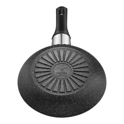 BALLARINI Bratpfanne Vipiteno 20 cm | Keramik PFAS-frei | Induktion | Aluminium | Thermotion | Schwarz