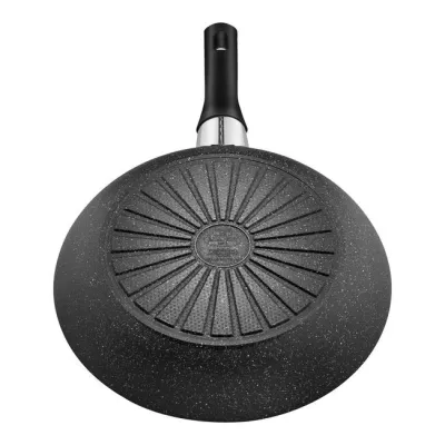 BALLARINI Bratpfanne Vipiteno 28 cm | Keramik Antihaft ohne PFAS | Induktion | Aluminium | Thermotion | Schwarz