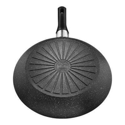 BALLARINI Bratpfanne Vipiteno 32 cm | Keramik PFAS-frei | Induktion | Aluminium | Thermotion | Schwarz