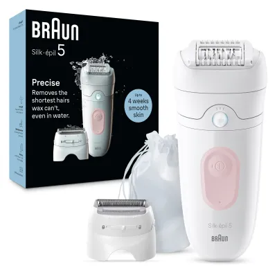 Braun 5-030 Silk-épil Epilierer Akku 225045 ws/rosa
