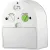 Bild: Braun Quarzwecker BC22W | Analoger Wecker | leises Uhrwerk | Beleuchtung | Tischuhr | Weiß