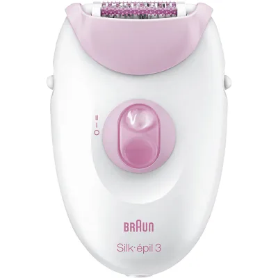 Braun Epiliergerät Silk-epil 3 3270 104868LG pink-weiß, Legs