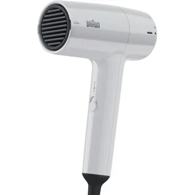 Braun Haartrockner HD1.55 BRHD155E | 1800W | 3 Heiz- & Gebläsestufen | Kaltstufe | Diffusor | Stylingdüse | Weiß
