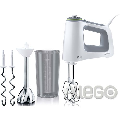 Bild: Braun Handmixer HM 5107 MultiMix 5 weiß Braun Handmixer HM 5107 MultiMix 5 weiß