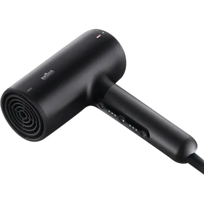Braun Haartrockner HD4.2 BRHD425E | 2100W HTDC-Motor | IONTEC Technologie | Diffusor & Stylingdüse | Schwarz