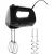 Bild: BRAUN Handmixer HM 2110 BK | 500 Watt | 4 Stufen & Turbo | 2 Knethaken & Schneebesen | spülmaschinengeeignet | Schwarz
