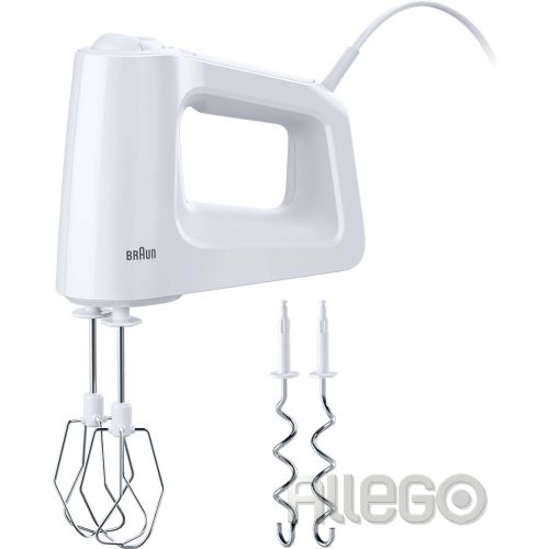 Bild: Braun HM3000 Handmixer 450W 2 Knethaken