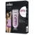 Bild: Braun Lady Shaver LS 5100 | Elektrischer Damenrasierer & Trimmer | abwaschbar | Batteriebetrieb | pink