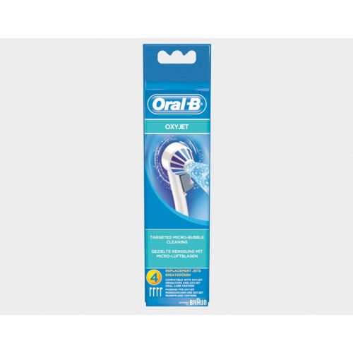 Bild: Braun Oral-B Ersatzdüsen 4er 185030 weiss OxyJet