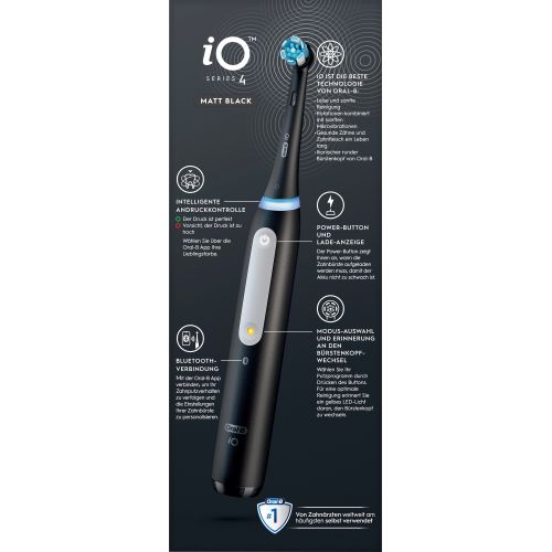Bild: Braun Oral-B Zahnbürste Magnet-Technologie iO Series 4 m-sw
