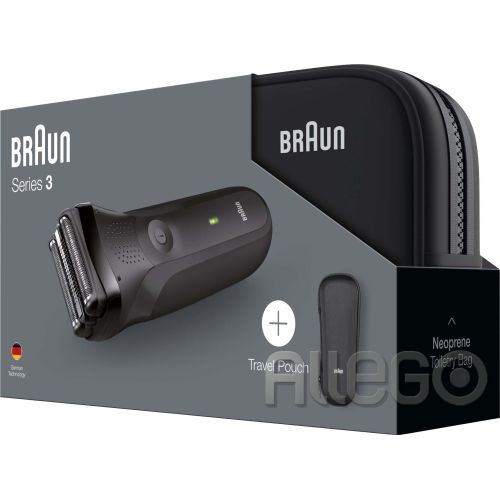 Bild: Braun Personal Care 300s Series 3 + Kulturtasche + Reiseetui