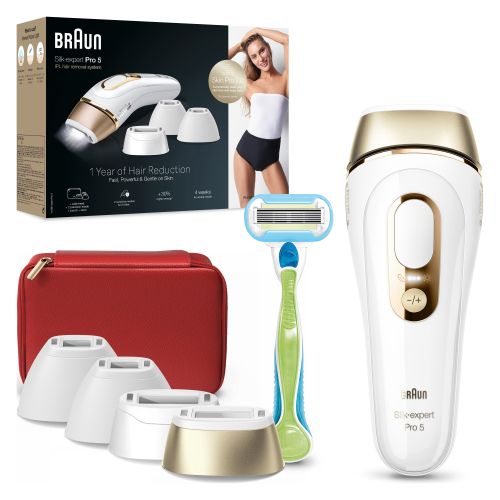 Bild: Braun PL 5382 Skin i-expert Pro IPL Haarentfernungssystem ws/gold