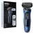 Bild: Braun Series 6 61-B1000S Elektrorasierer | Herrenrasierer | SensoFlex Kopf | Wet&Dry | 50 Min Akku | Schwarz/Blau