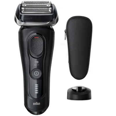 Braun Rasierer Series 9 Sport 9110s 473699 | Nass-Trocken | OptiFoil | Akku 60 Min | SensoAdapt | wasserdicht | schwarz