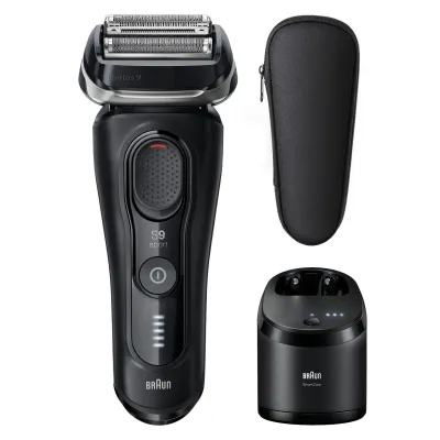 Braun Rasierer Series 9 Sport 9150cc 473828 | Elektrorasierer Nass/Trocken | SensoAdapt | 5-in-1 Pflegesystem | Schwarz