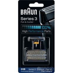 Braun Scherteil Kombipack 31B, schwarz 1027279