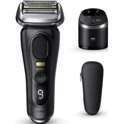 Bild: Braun Series 9Pro+ 9560cc System wet&dry Rasierer 218214 Akku atelier black