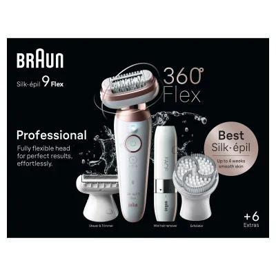 Braun Silk-épil 9-360 3D SensoSmart (weiß/roségold)