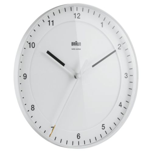 Bild: Braun Uhren BC17W-DCF Funkwanduhr
