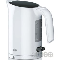 Braun Wasserkocher WK 3110 PurEase weiß 1,7 l Fassungsvermögen, 3000 WBraun Wass