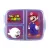 Bild: p:os Brotdose 33162 Super Mario | Lunchbox für Kinder mit 3 Fächern | Kunststoff | 18x13,5x5,5 cm | Mehrfarbig