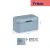 Bild: kela Brotkasten Frisca 12845 | Brotbox Metall | 30,5x19,5x15,5 cm | kompakt & leise | mit Luftlöchern | rauchblau