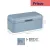 Bild: kela Brotkasten Frisca 12841 | Brotbox aus Metall | 42,5x23,5x17,5 cm | luftdicht & rutschfest | rauchblau