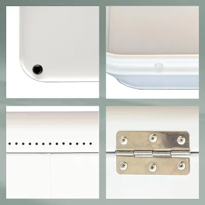 kela Brotkasten Frisca 12839 | Brotbox Metall | 42,5x23,5x17,5 cm | luftdicht | modern | weiß matt