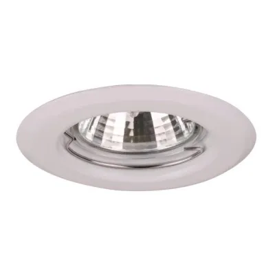 Brumberg Downlight 01-70010 | NV-Einbaustrahler GX5,3 | 50W | 12V | starr | Eisen | ohne Leuchtmittel | weiß